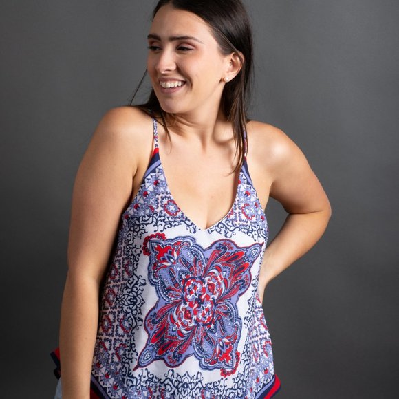 Paisley Tank Top by Soulmates - Picture 4 of 11